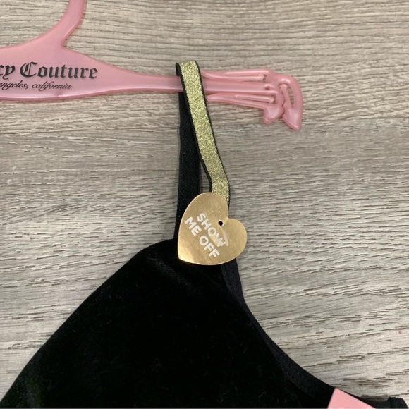 NWT Juicy Couture Velvet Holiday Bodysuit - Picture 3 of 6